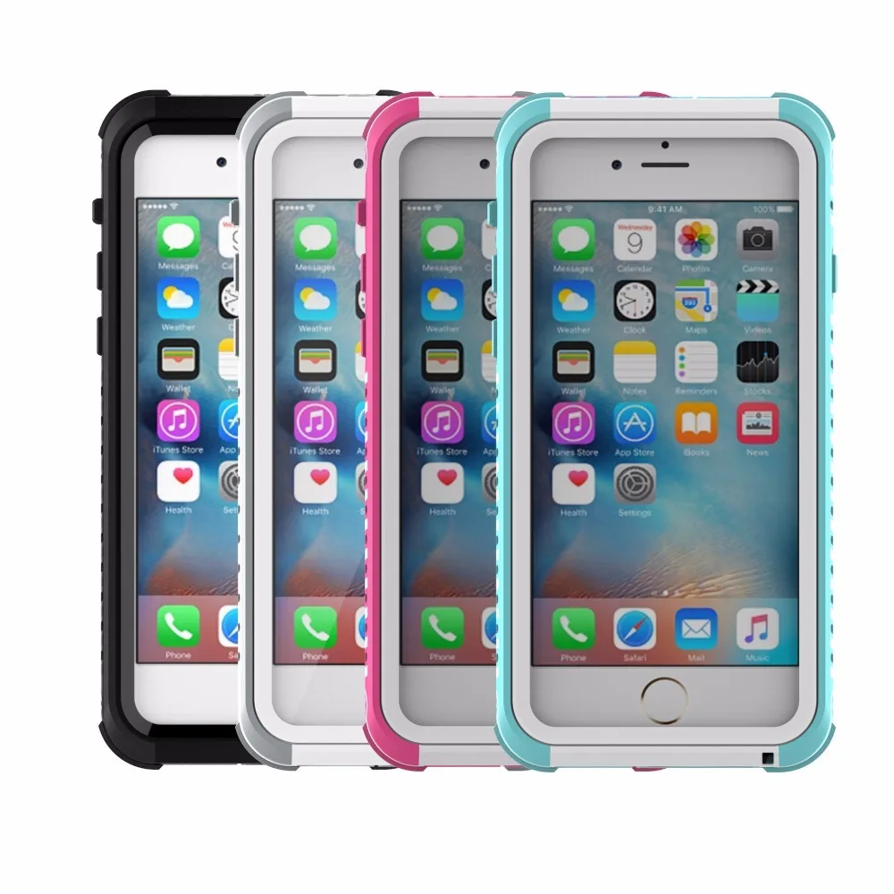Высококачественный водонепроницаемый чехол двойного назначения для iphone6 6s жизнь и плавание Мобильный телефон сумка для iphone6 6s вода грязь ударопрочный