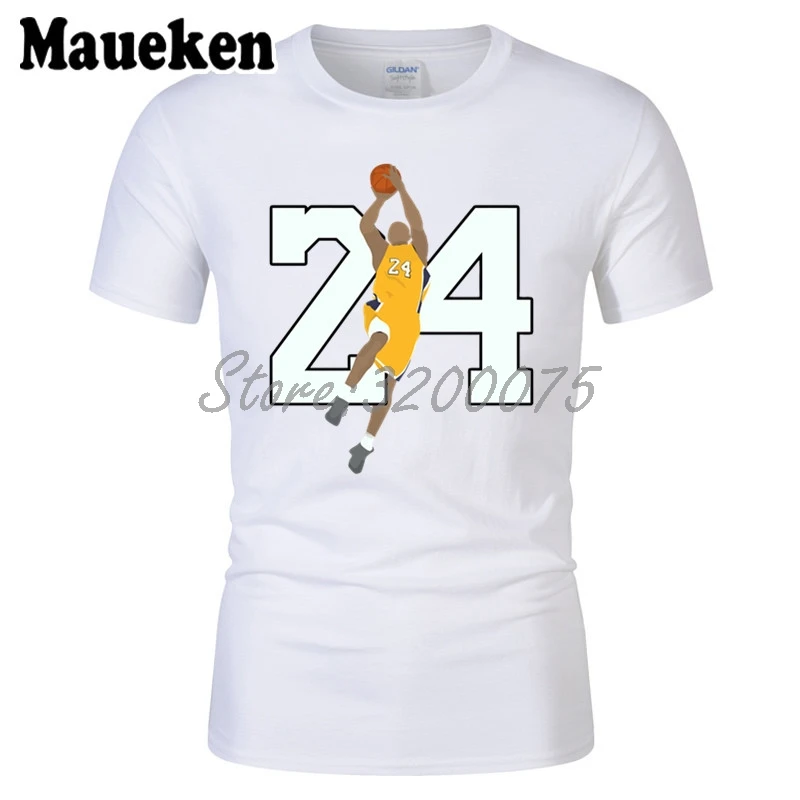 Мужская футболка Kobe Bryant 24 с круглым вырезом W19032301|t shirt men|t shirtshirt men |