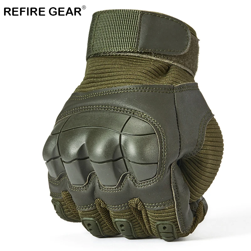 Перчатки ReFire Gear мужские тактические Военные боевые Митенки на все пальцы в стиле