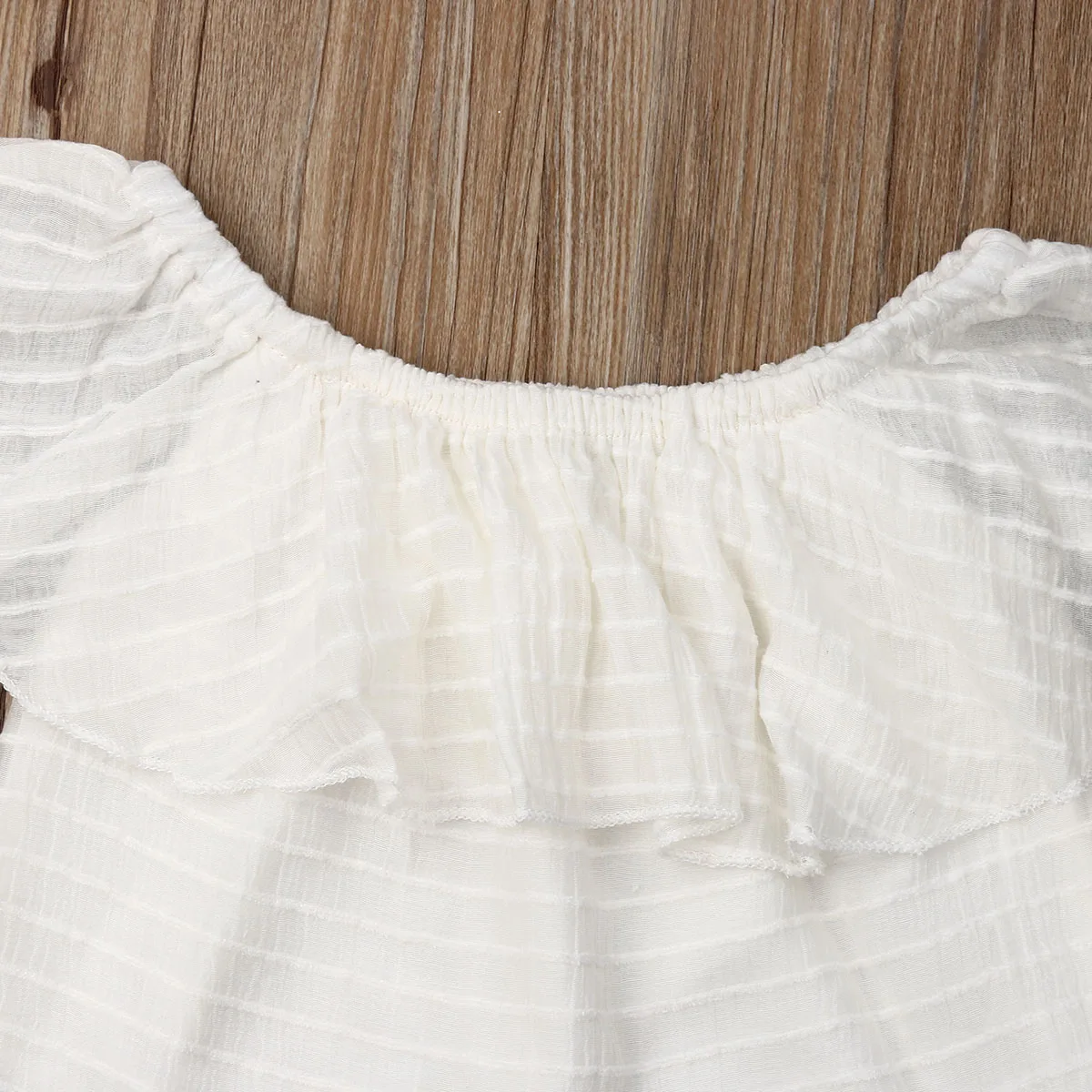 Комплект детской повседневной одежды из 2 предметов длинные полосатые штаны для