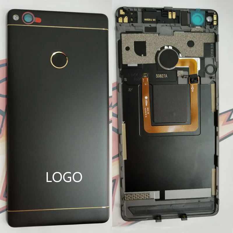 Оригинальный черный с золотым для ZTE Nubia Z11 NX531j задняя крышка батарейного отсека