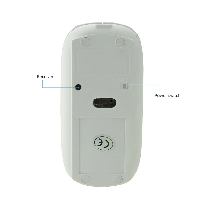 Ультратонкая Беспроводная Bluetooth 3 0 оптическая мышь перезаряжаемая 1600DPI