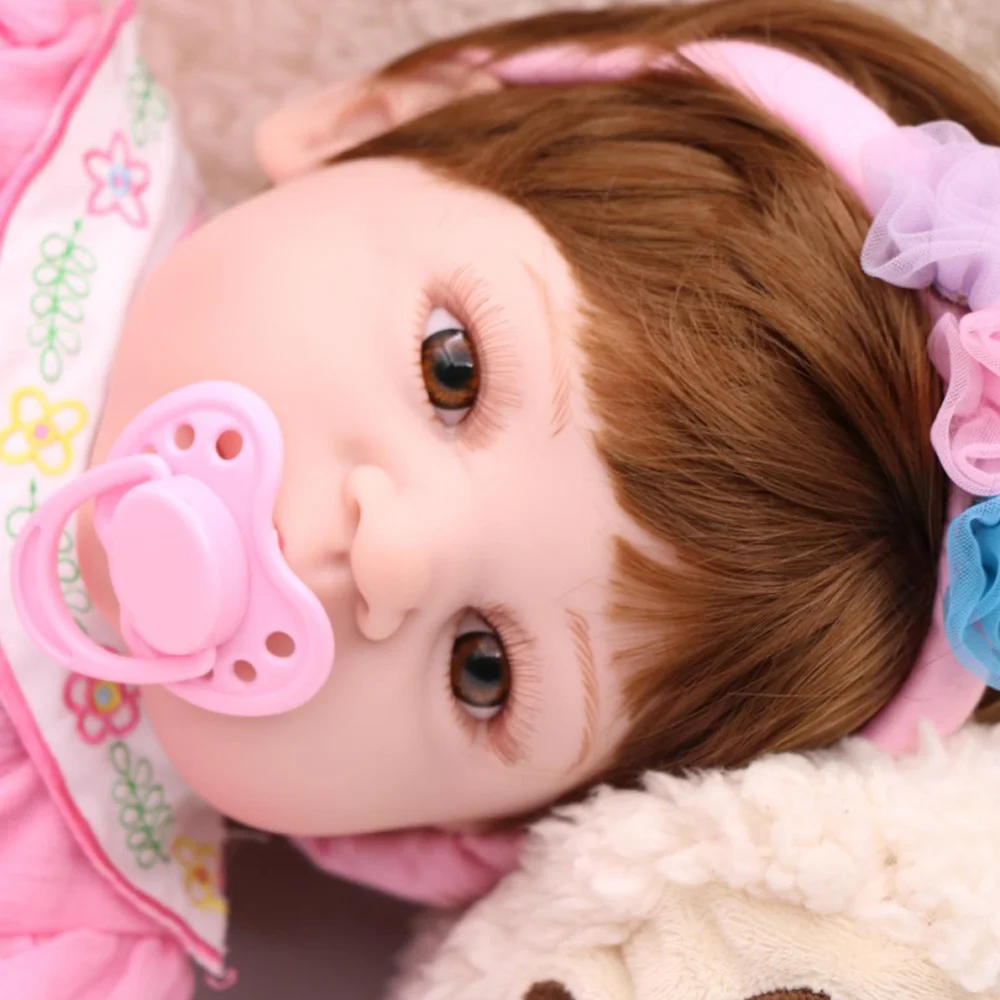 KAYDORA Reborn Baby Dolls розовые виниловые игрушки для ванной реалистичные новорожденных