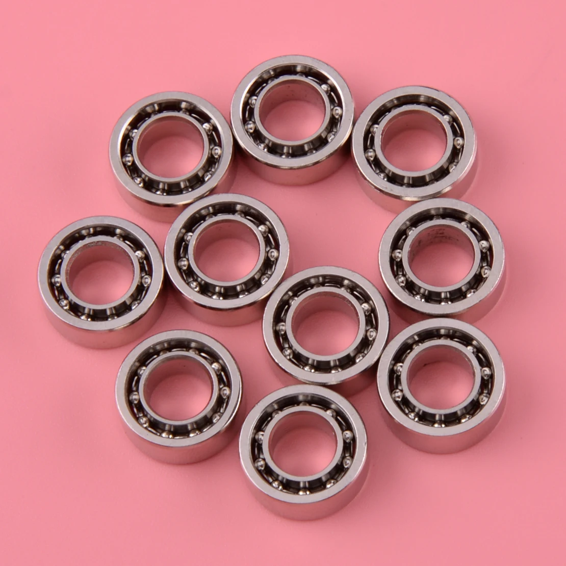 LETAOSK 10 шт. стальной высокоскоростной подшипник R188 Гибридный Встроенный открытый