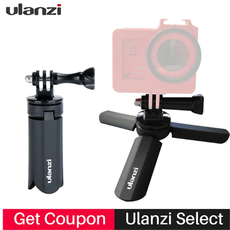 Ulanzi мини штатив подставка Адаптер для gopro 6 5 4 3 SJCAM xiaoyi K Экшн камера универсальный