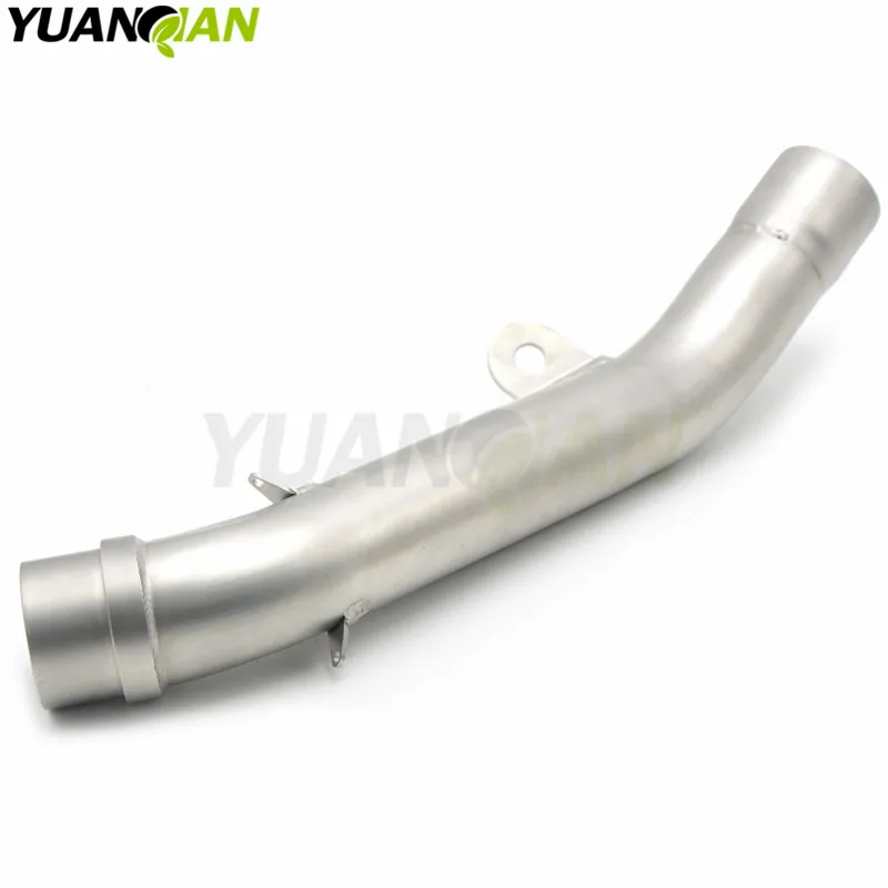 motorcycle middle of the exhaust pipe muffler Exhaust Muffler For KAWASAKI Z800 Z 800 2013 2014 2015 2016 | Автомобили и