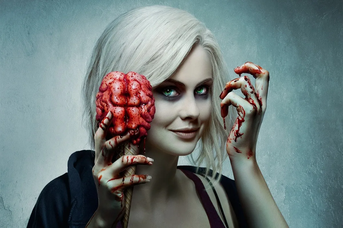 Холст Тканевый постер с рисунком на заказ (рама доступны) iZombie ТВ серии TDM665 для