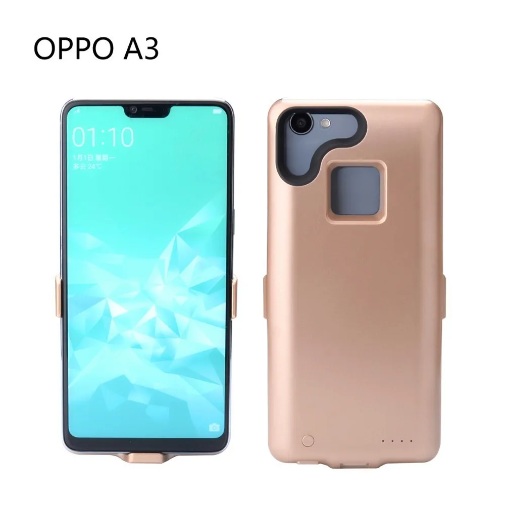 Резервный внешний Батарея Зарядное устройство чехол для OPPO A3 A73 A79 R11 R11S R15 для VIVO X20 Y79 Y83 Y85 X21 Мощность банк чехол Батарея чехол