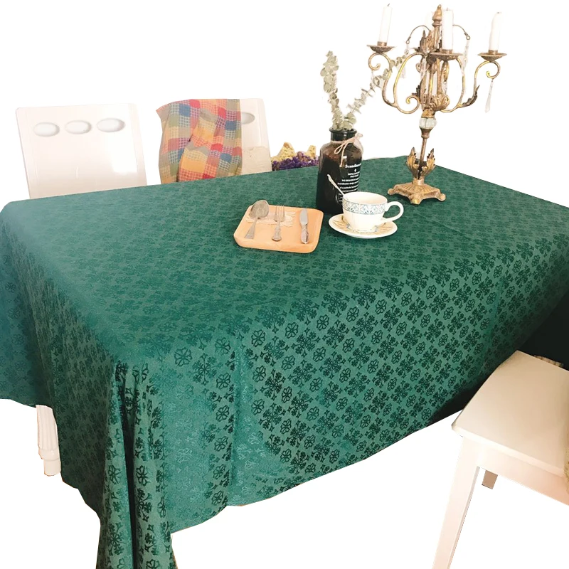 Баою европейский стиль пасторальный териленовый жаккардовый скатерть чайный стол скатерть пикник диванная обложка на.