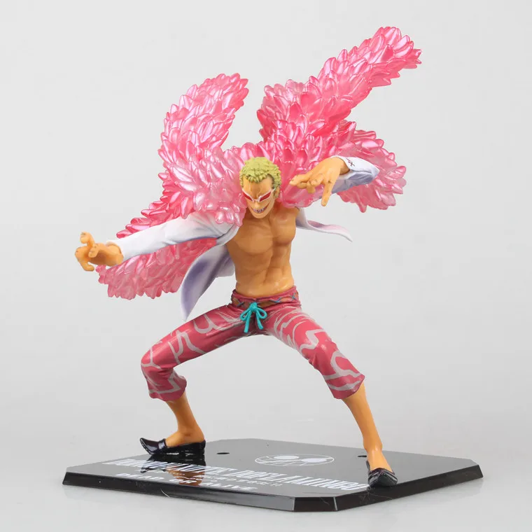 19 см одна деталь F. ZERO Прохладный Стиль Doflamingo в боевом костюме 日本黒社会 Аниме