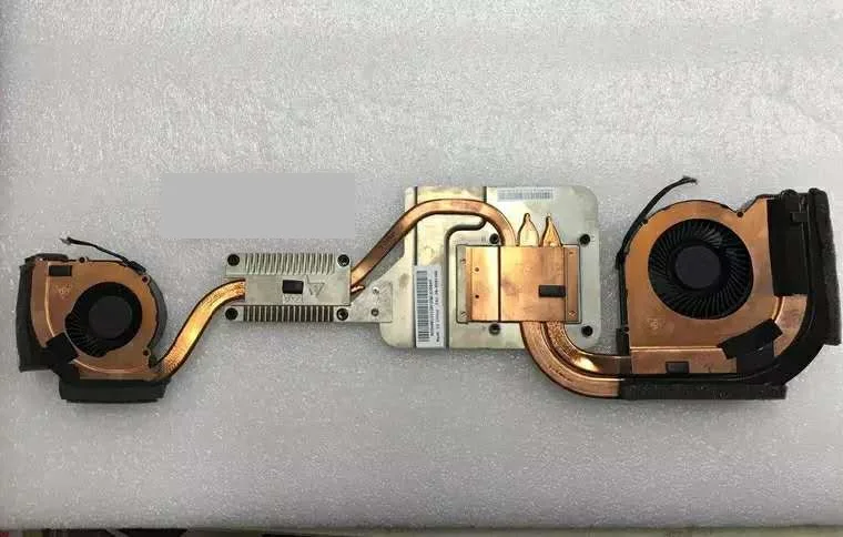 Новый оригинальный радиатор охлаждения процессора ноутбука и вентилятор для