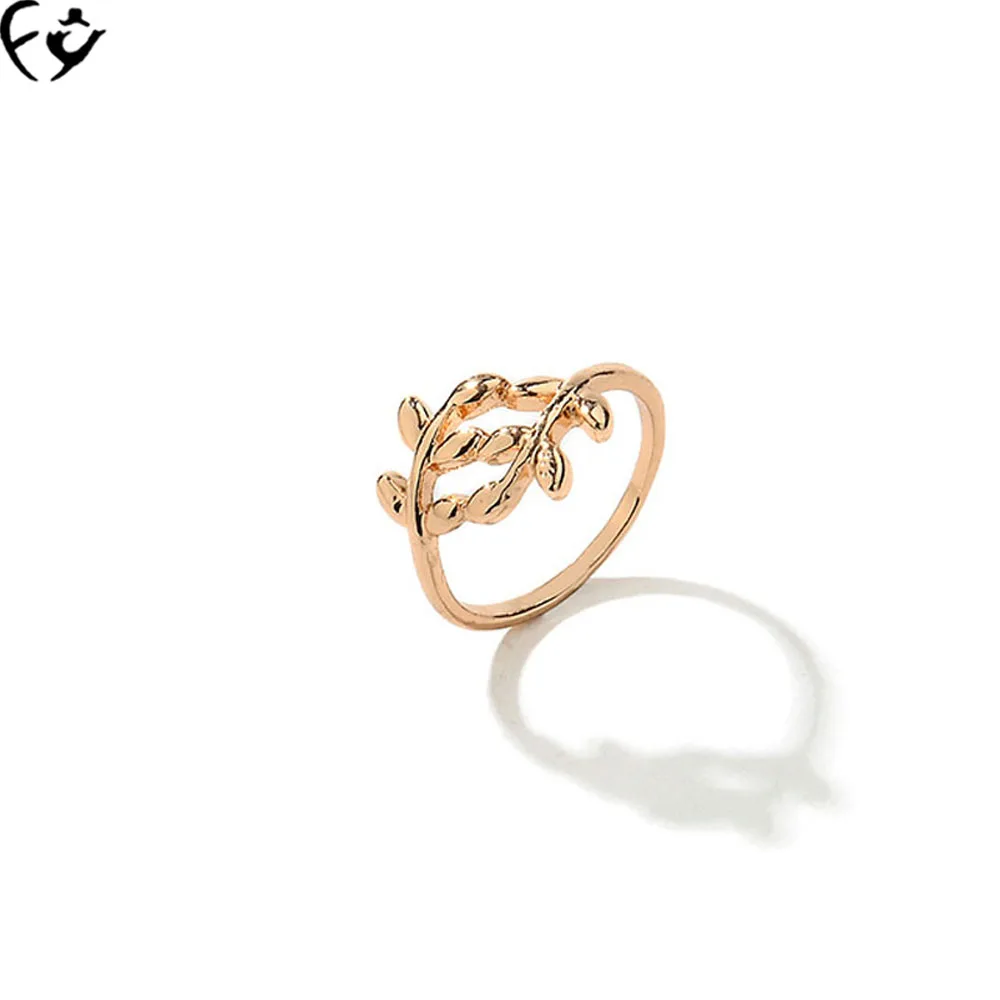 Кольца с листьями и надписью love FY16032102|love connector ring|love and passion ringsring tongue |