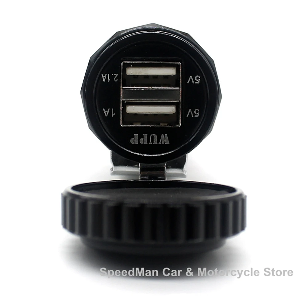 Универсальный автомобиль мотоцикл USB Зарядное устройство CS 325A1 Мощность адаптер