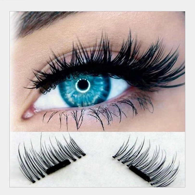 Магнитная ресницы с магниты ручной работы 3D/6D магнит Lashes Natural накладные