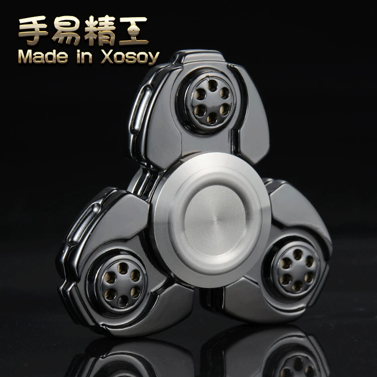 Edc треугольный бумеранг гироскоп бесшумный ручной Спиннер спиральный спиннинг