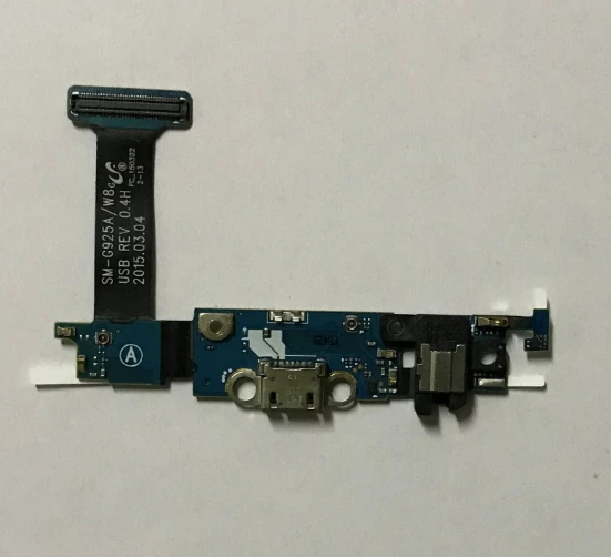 10 шт. зарядный порт гибкий кабель для SamSung Galaxy S6 Edge G925F G925A G925T G925V G925i USB док разъем