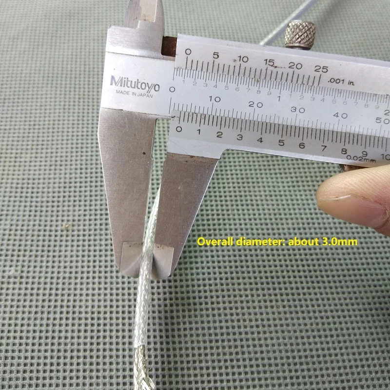 26AWG* 2C FEP изоляция+ прозрачный экранированный ПВХ кабель электрическая Проводная Подвесная лампа силовой кабель аксессуары для освещения