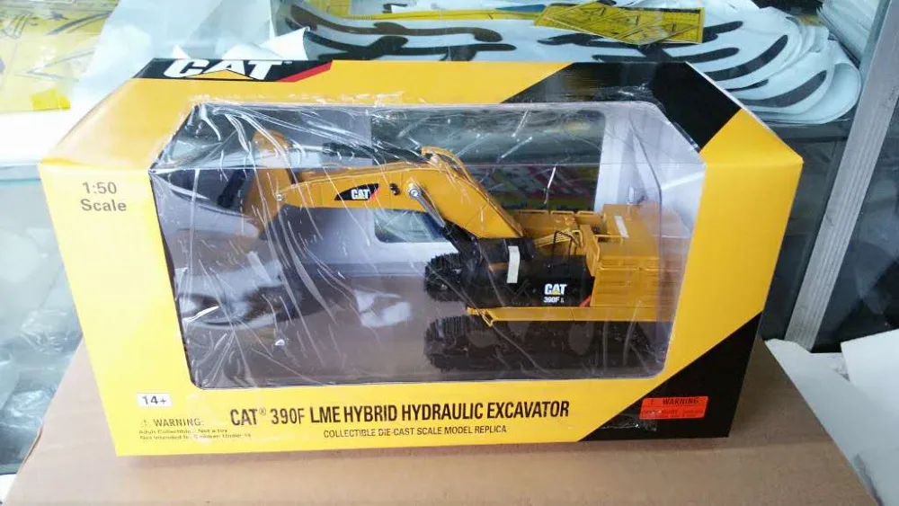 Весы NORSCOT 1:50 CAT 390F L гидравлический экскаватор Инженерная техника литая игрушка