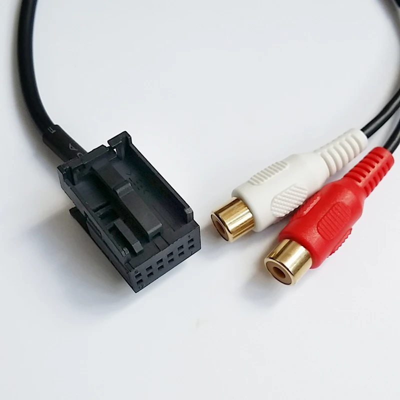 Автомобильный AUX адаптер RCA кабель для BMW Z4 E85 X3 E83 E39 E60 E61 E63 E64|car aux input|aux inputcar |