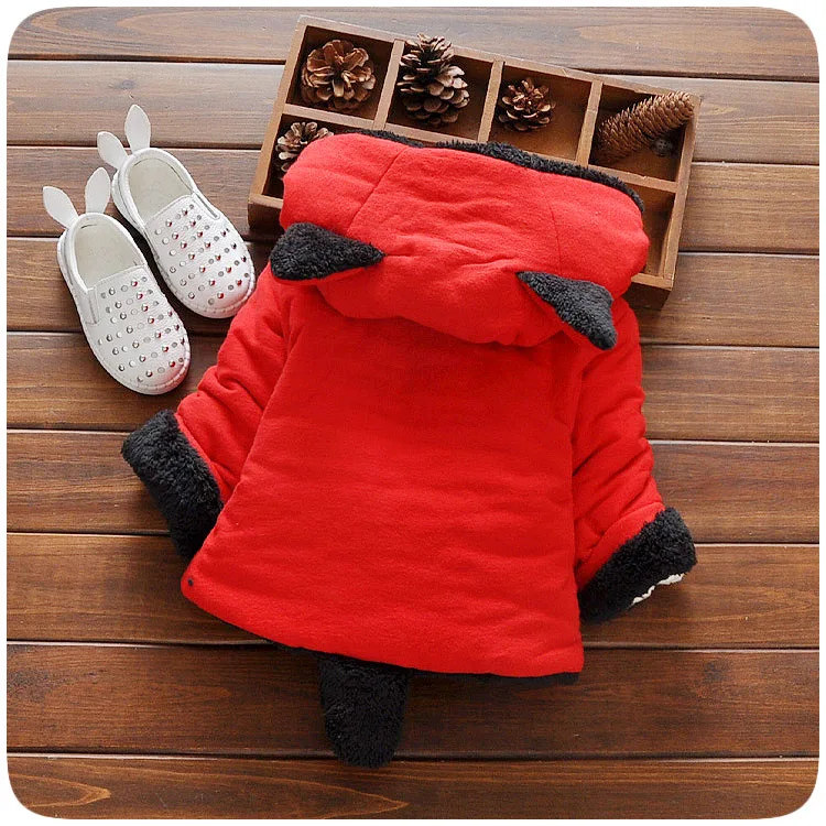 Для маленьких мальчиков зимние толстовки с капюшоном 2017 Куртка детская теплая