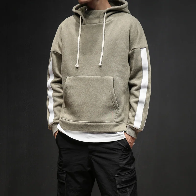 Зеленый Новое поступление, брендовые толстовки, флисовые толстовки, мужские повседневные толстовки размера плюс, пуловер, теплая одежда, спортивные костюмы - Цвет: Зеленый