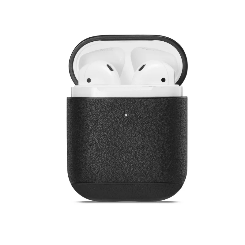 Роскошный бизнес чехол для наушников для Apple Airpods 2 ремешок из искусственной кожи Bluetooth наушники Air Pods чехол AirPod аксессуары