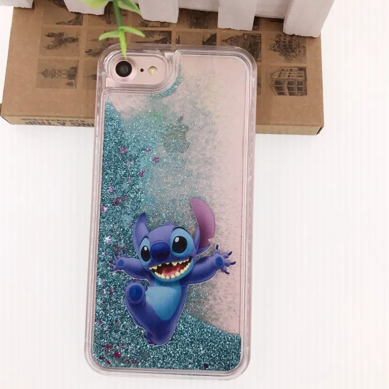 Для Iphone7 7 plus чехол Чеширский кот Минни мультфильм звезда зыбучий песок флэш