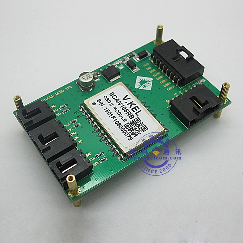 

OBD2 module test panel SCAN105RB program development board OBD2 vehicle d iagnostic tool