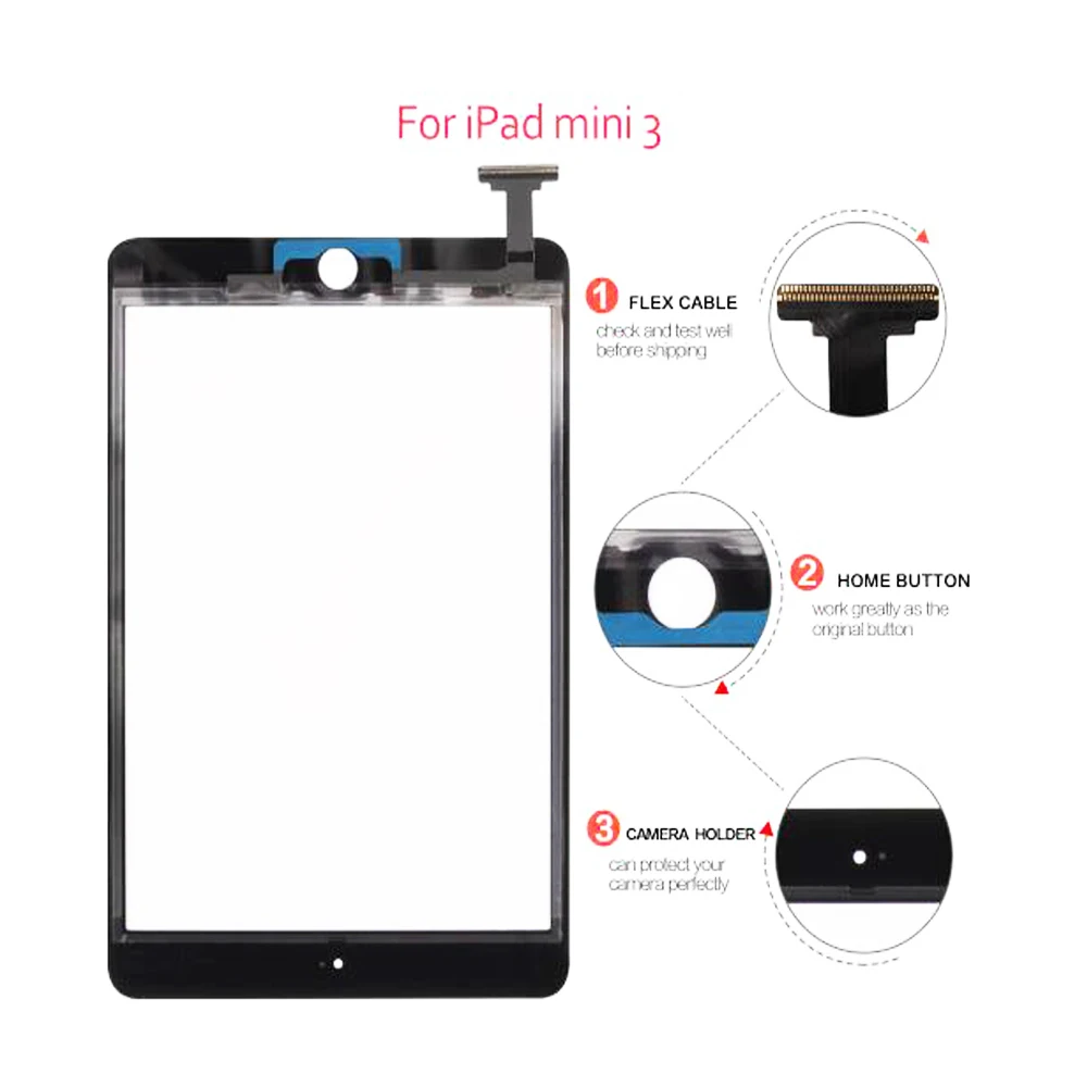 Sinbeda 7 9 &quotдля iPad Mini 1 2 3 4 mini2 mini3 mini4 сенсорный экран дигитайзер стекло для сенсорные
