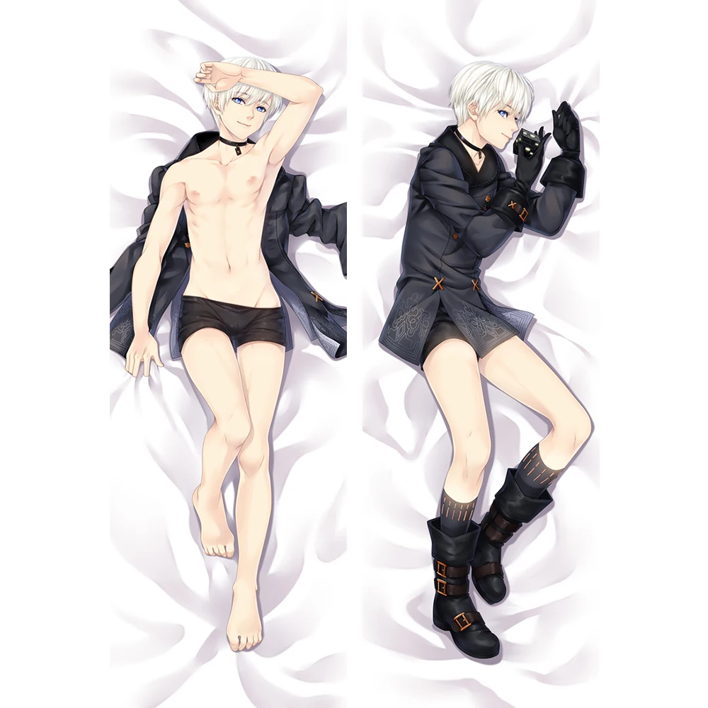 Аниме JK Game NieR:Automata YoRHa No. 9 Type S 9S Boy Dakimakura Чехол подушка для сна и объятий чехол