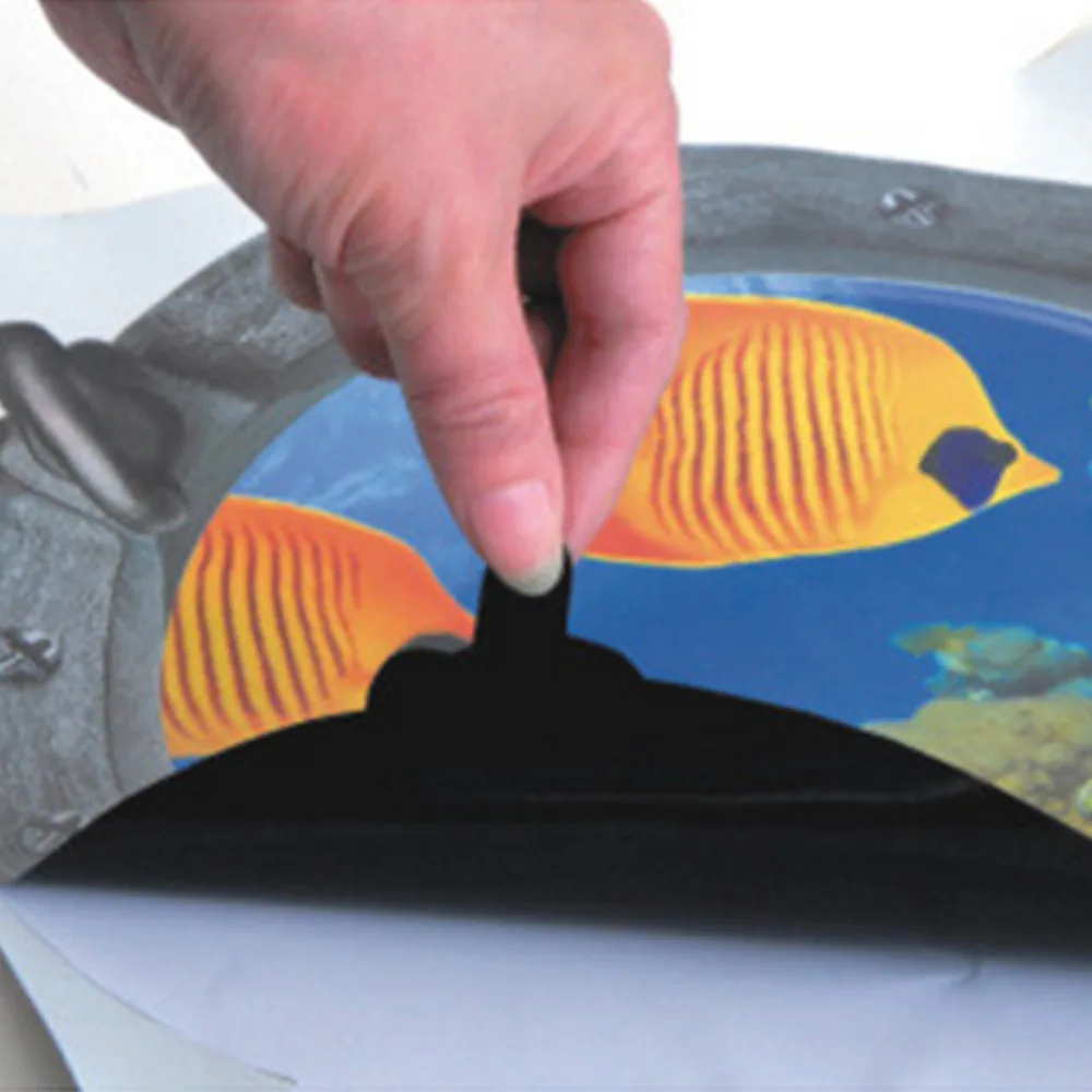 Новый стиль 3D домашнего декора наклейки дайвинг морской пароход украшения дома