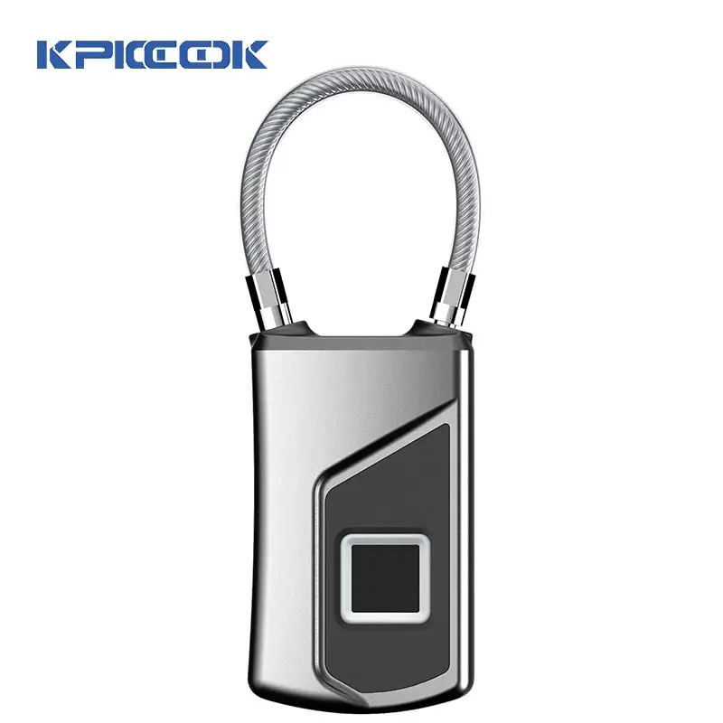 

KPIOCCOK L1+ APP Bluetooth Intelligent Fingerprint Lock Waterproof Anti-theft Lock Key-free Fingerprint Padlock For Backpack