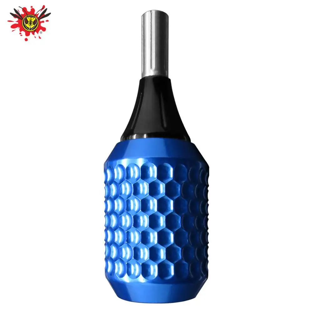 Blue BIGWASP алюминиевый сплав Регулируемая Татуировка Картридж ручка 1,2"(32 мм) для татуировки иглы картриджи и татуировки картридж машина - Цвет: Blue