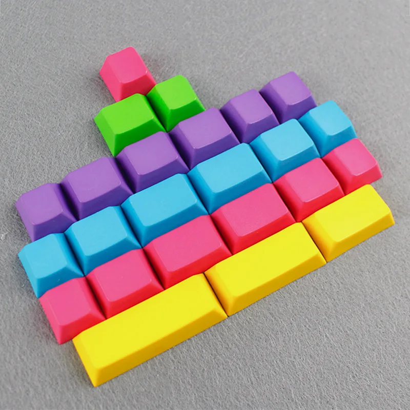 24 клавиши ENJOYPBT CMYW пустые верхние печатные Вишневый профиль пропитка резьба