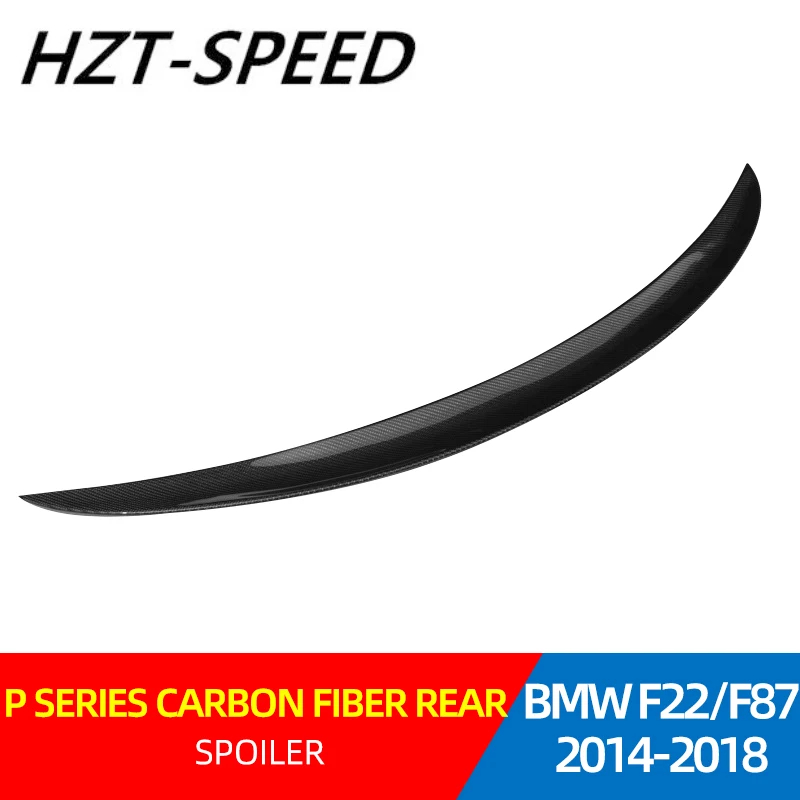 

2014 - 2018 задний спойлер из углеродного волокна на крышу для BMW 2 серии F22 F87 модифицированный стиль P