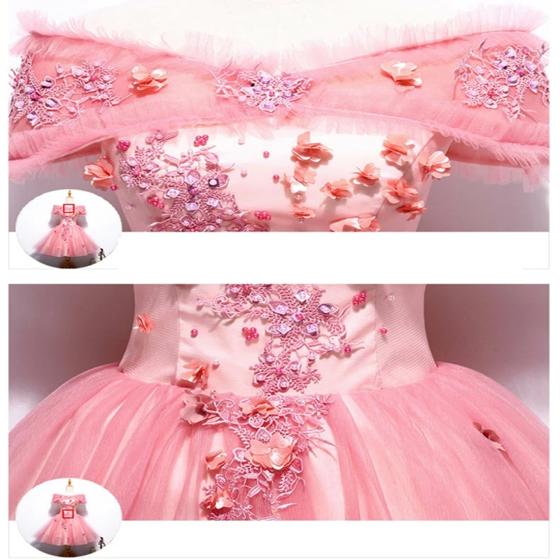 Женское короткое вечернее платье изысканное кружевное принцессы с вырезом