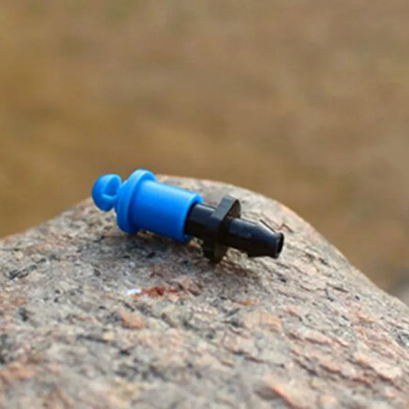 Оптом 200 шт./лот синяя мини-отражающая разбрызгивающая насадка с коннектором для