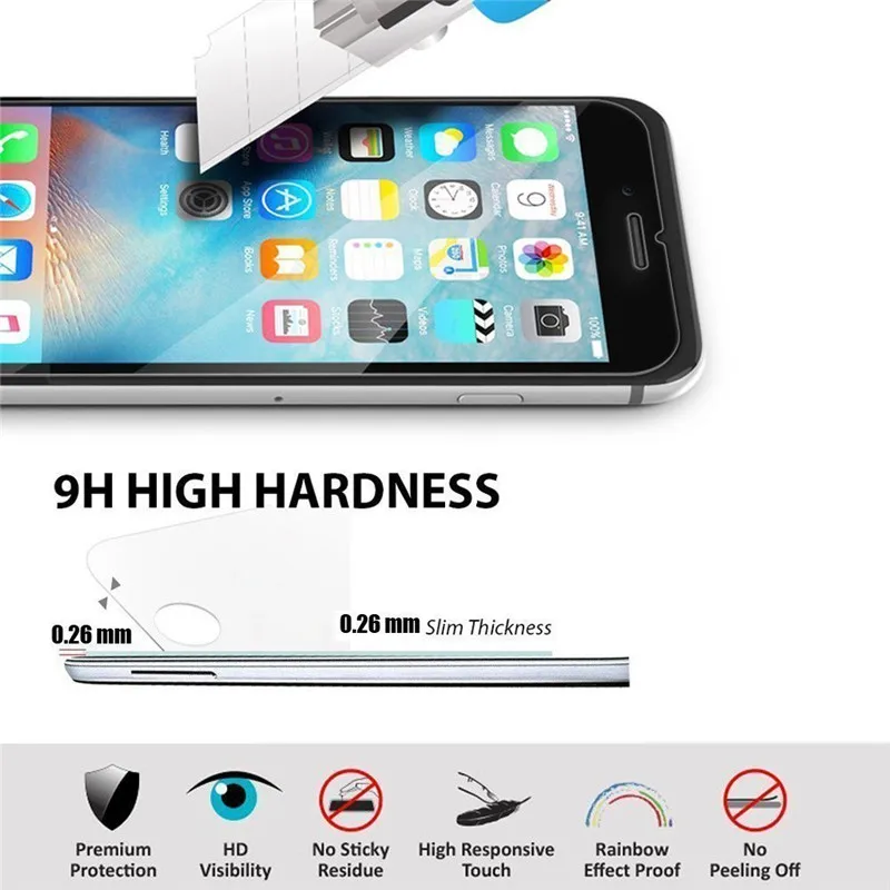Для Alcatel One Touch Pop 3 5 0 закаленное стекло 9 H Защитная пленка для переднего экрана