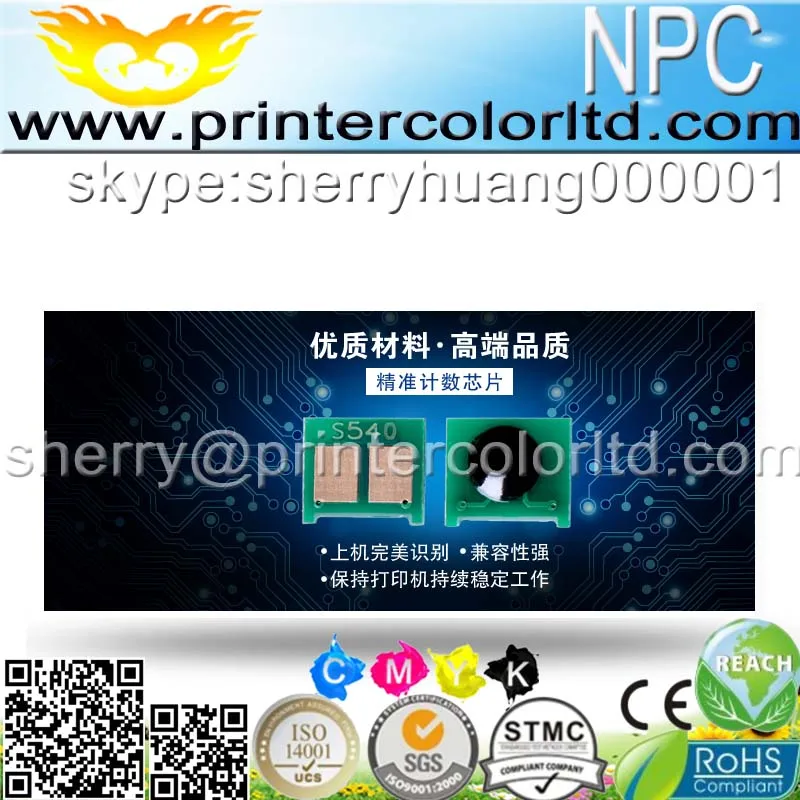 Совместимые лазерные струйные чипы U4 для картриджей с тонером HP CB435A CB436A CE285A CE278A