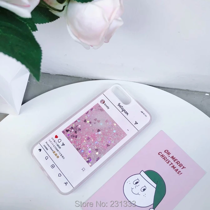 Мягкий чехол из ТПУ для Iphone x XS MAX XR 8 7 PLUS 6 6 S с блестками и сердечком, роскошный чехол, 100 шт