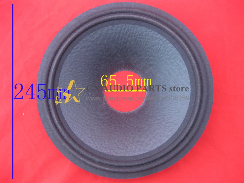 2 шт. 10 дюймовый линейный низкочастотный динамик/басовый динамик тканевый