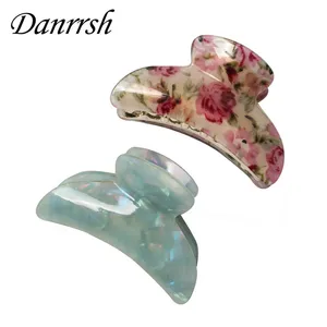 2 шт.лот милые высококачественные акриловые заколки для волос зажим для волос большие 7 см длинные заколки для девочек для женщин повседневные аксессуары для волос для конского хвоста