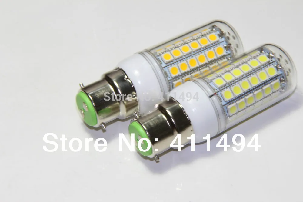 5 шт./лот 2014 новых розничных в22 69 светод. SMD 5050 15 Вт из светодиодов кукурузы теплый