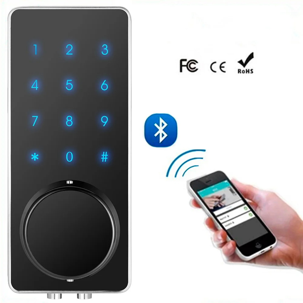 Домашний Умный Замок Автоматизация Bluetooth замок сенсорный электронный дверной замок приложение управление для дома гостиницы квартиры низкое напряжение цифровой