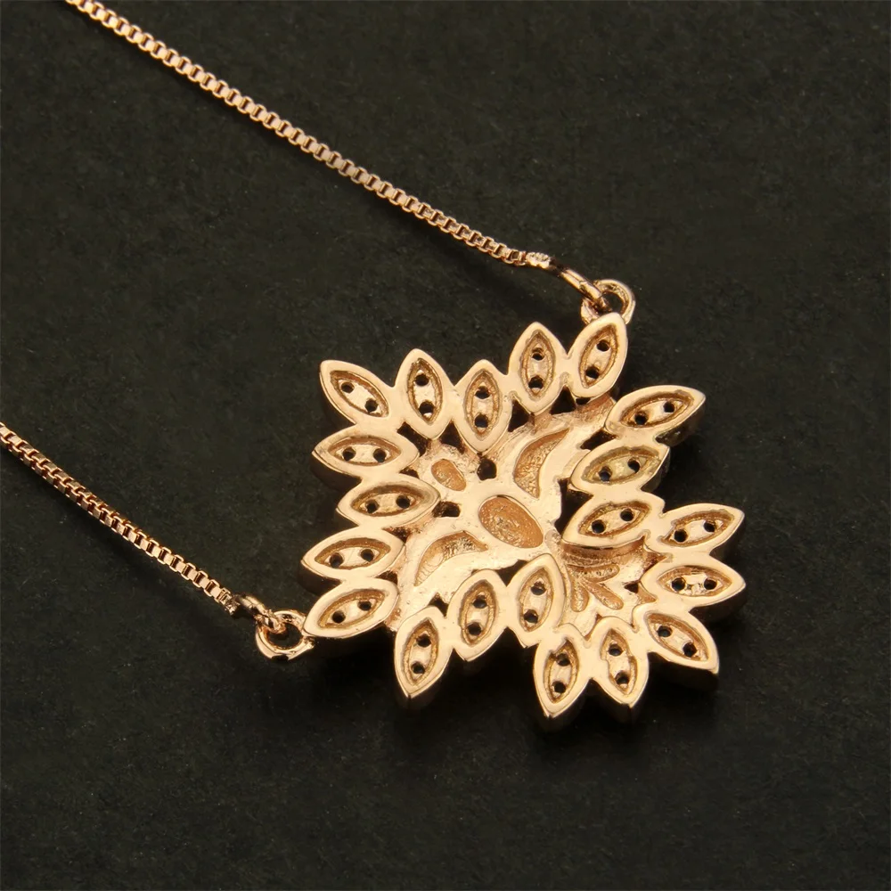 SUNSLL ожерелья золотого цвета с подвеской из меди и синего камня в форме орла