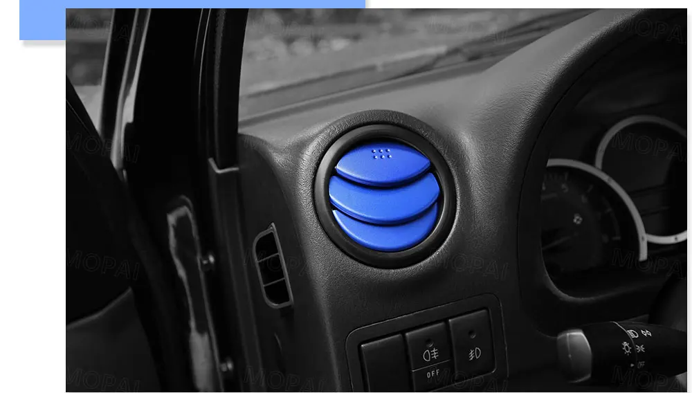Автомобильные наклейки MOPAI для Suzuki jimny на 2007 градусов, автомобильные кондиционеры на выходе, декоративная крышка для Suzuki jimny, автомобильные аксессуары