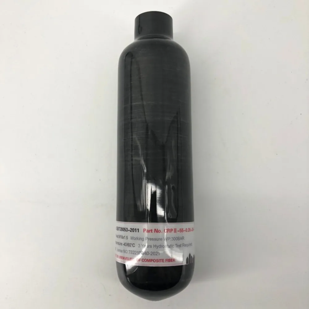 Acecare HPA 0.35L 350cc 300Bar 4500psi цилиндр из углеродного волокна Пейнтбольный бак pcp бутылка Прямая пневматическая винтовка