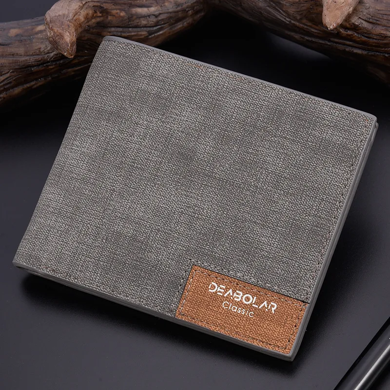 

2020 New Design ! Mens Fashion Short Bifold Wallet Small Money Purse Dollar Price Top Slim Bank Card Holder Multi Money Bag