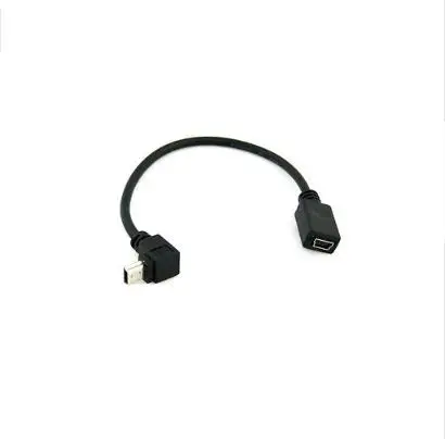 

Кабель-Удлинитель GPS Mini USB Тип 5P 90D с прямым углом «штырь-гнездо», 20 см