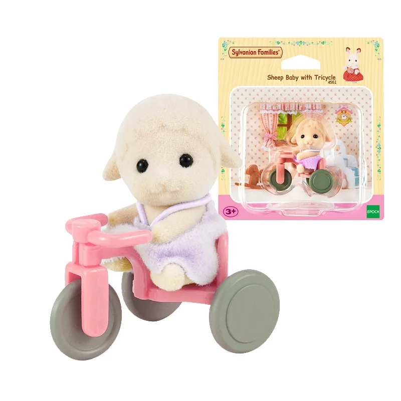 Sylvanian Families Коза/овца детский и велосипедный набор кукольный домик животное